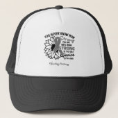 Narcolepsy Awareness Ribbon Support Giften Trucker Pet (Voorkant)