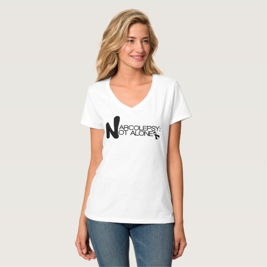NARCOLEPSY: NIET ALLEEN™ Klassieke ontwerpmodellen T-shirt (Voorkant volledig)
