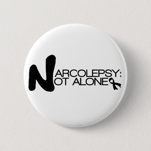 NARCOLEPSY: NIET ALONE™ Button (Voorkant)