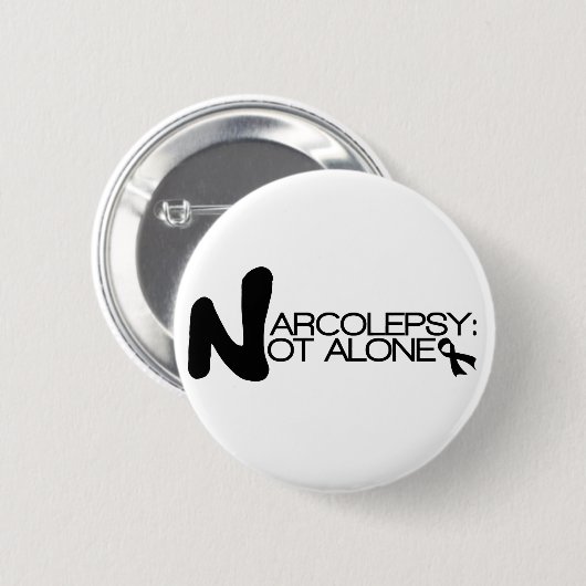 NARCOLEPSY: NIET ALONE™ Button (Voorkant /achterkant)