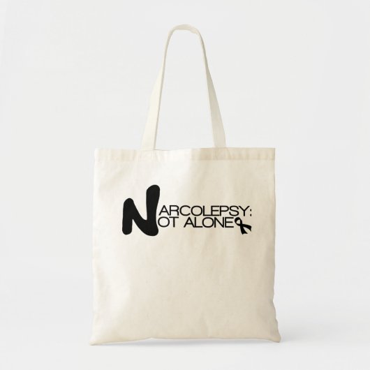 NARCOLEPSY: NIET ALONE™ Canvas tas (Voorkant)