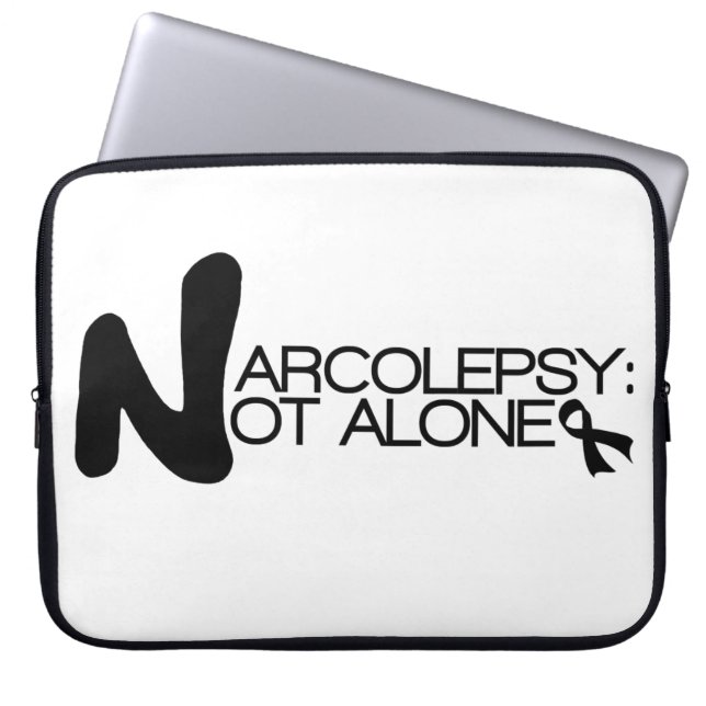 NARCOLEPSY: NIET ALONE™ Classic Laptop Hoesje Laptop Sleeve (Voorkant)