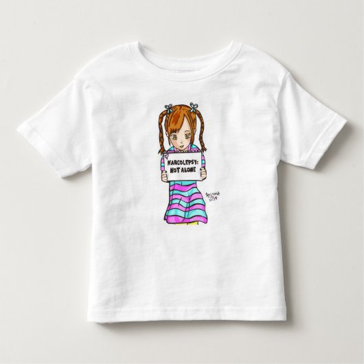 NARCOLEPSY: NIET ALONE™ Fun Kinder T-shirt (Voorkant)