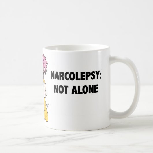 NARCOLEPSY: NIET ALONE™ Fun Mok (Rechts)