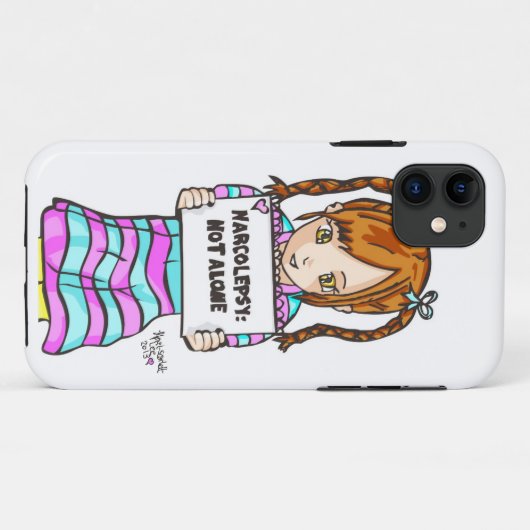 NARCOLEPSY: NIET ALONE™ Fun Phone Case (Achterkant (horizontaal))