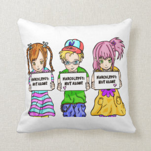 NARCOLEPSY: NIET ALONE™ Fun Pillow Kussen