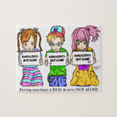 NARCOLEPSY: NIET ALONE™ Fun Puzzle Legpuzzel (Horizontaal)