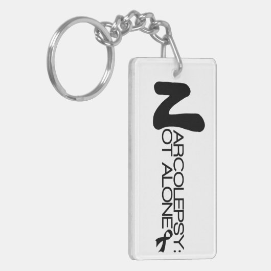 NARCOLEPSY: NIET ALONE™ Sleutelhanger (Voorkant Links)