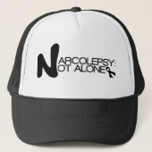 NARCOLEPSY: NIET ALONE™ Trucker Hat Pet (Voorkant)