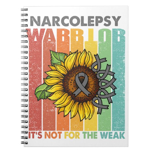 Narcolepsy Warrior Het is niet voor het Weak Notitieboek (Voorkant)