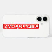 Narcoleptic Stamp Case-Mate iPhone Case (Achterkant (horizontaal))