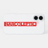 Narcoleptic Stamp iPhone 16 Hoesje (Achterkant horizontaal)