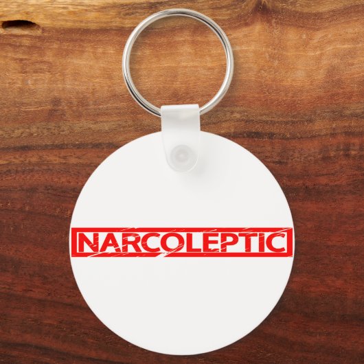 Narcoleptic Stamp Sleutelhanger (Achterkant)