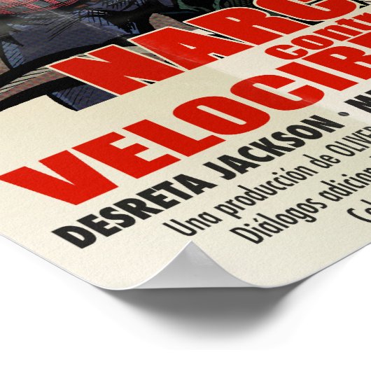 Narcos vs. Velocirraptors Poster (Hoek)