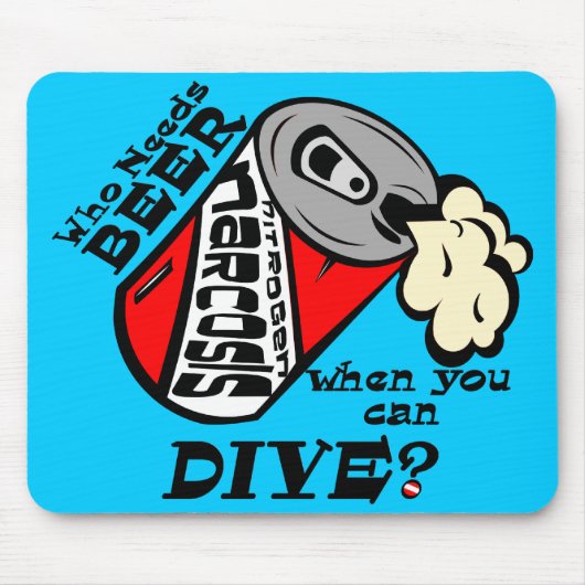 Narcosis Mousepad Muismat (Voorkant)