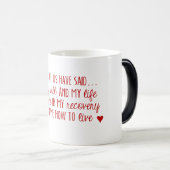 Narcotica Anonymous 3rd Step Prayer Morphing Mok (Voorkant rechts)