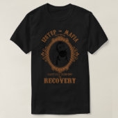 Narcotica Anonymous Shirten 12 Stap maffia obriety T-shirt (Design voorkant)