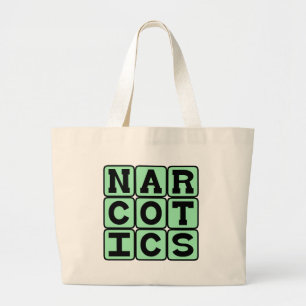 Narcotica, Drugs Grote Tote Bag