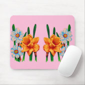 narctische bloemen muismat (Met muis)