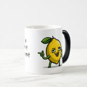 Nare citroen snarky koffiemokken magische mok (Voorkant rechts)