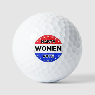 Nare vrouwen stemmen | Vrouwen macht feministische Golfballen