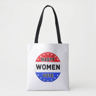 Nare vrouwen stemmen Vrouwen macht feministische Tote Bag
