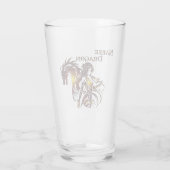 Naree Draak Drinkglaswerk Glas (Achterkant)