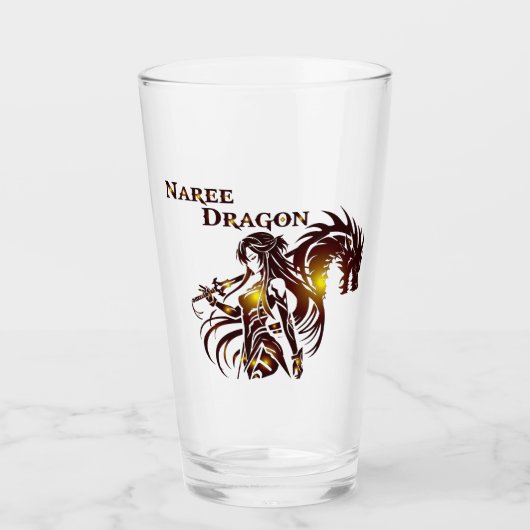 Naree Draak Drinkglaswerk Glas (Voorkant)