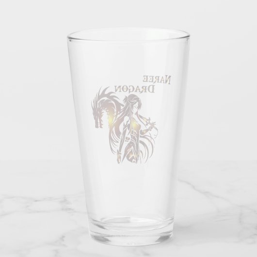 Naree Dragon Drinkware Glas (Achterkant)