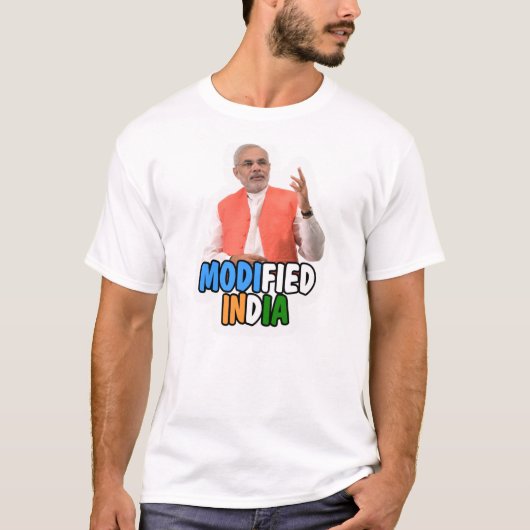 Narendra Modi Collectie T-shirt (Voorkant)