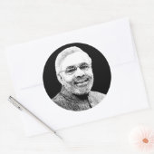 Narendra Modi Ronde Sticker (Envelop)
