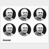 Narendra Modi Ronde Sticker (Vel)
