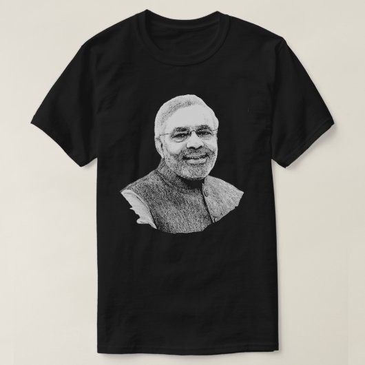 Narendra Modi T-shirt (Design voorkant)