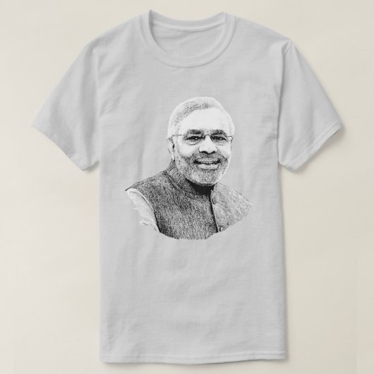 Narendra Modi T-shirt (Design voorkant)