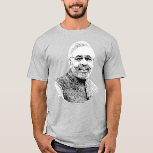 Narendra Modi T-shirt (Voorkant)