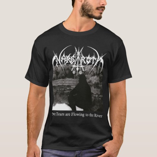 Nargaroth voor fans retro t-shirt (Voorkant)