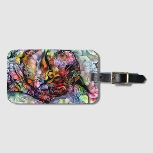 Nari en de Flowers Bagagelabel (Voorkant (horizontaal))