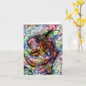 Nari en de Flowers Kaart (Gele Bloem)