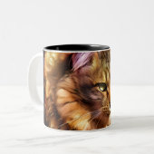 Nari en de Golden Sun Tweekleurige Koffiemok (Voorkant links)