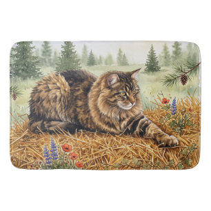 Nari van het bos badmat