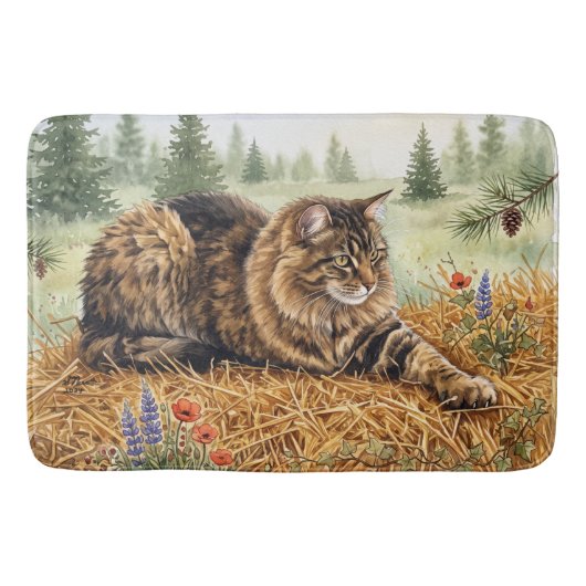 Nari van het bos badmat (Voorkant)
