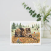 Nari van het bos briefkaart (Staand voorkant)