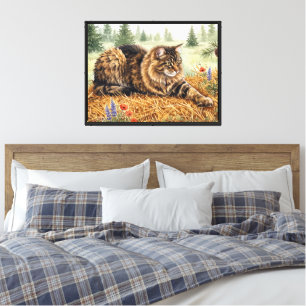 Nari van het bos canvas afdruk