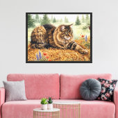 Nari van het bos canvas afdruk (Insitu (Woonkamer))