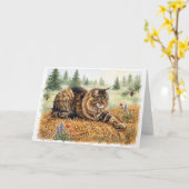 Nari van het bos kaart (Gele Bloem)