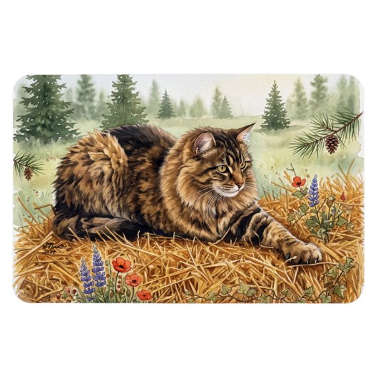 Nari van het bos magneet (Horizontaal)