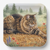 Nari van het bos papieren bordje (Voorkant)