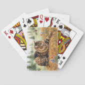 Nari van het bos pokerkaarten (Achterkant)