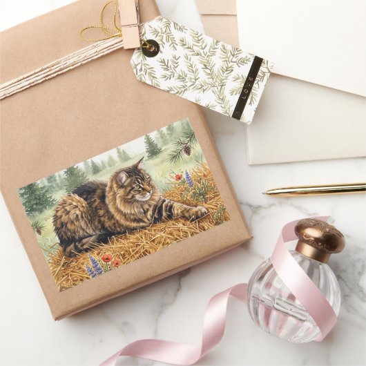Nari van het bos rechthoekige sticker (Geschenken)