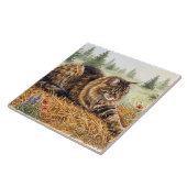 Nari van het bos tegeltje (Zijkant)